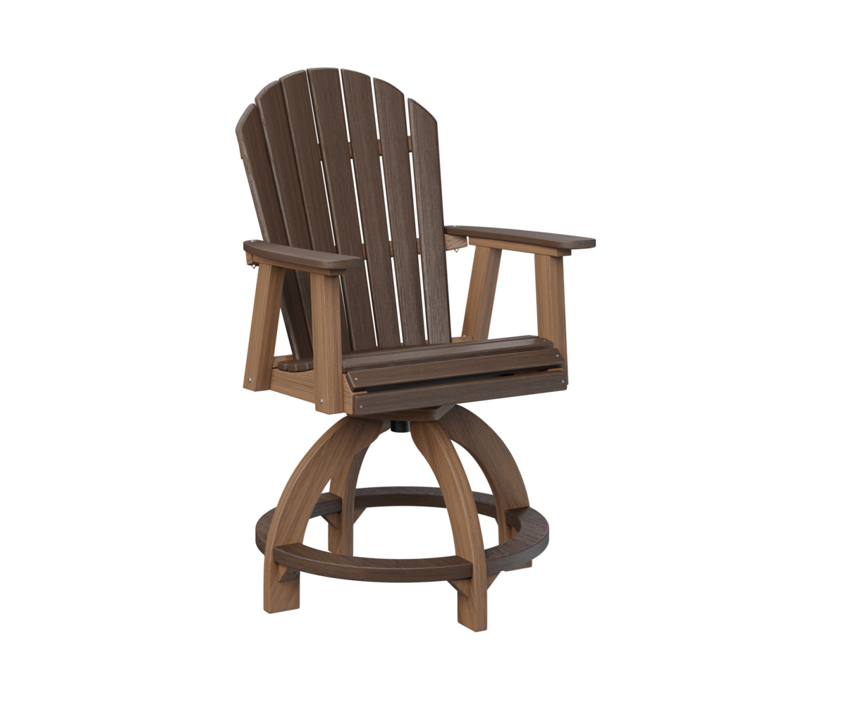 Comfo Back Swivel Counter Chair