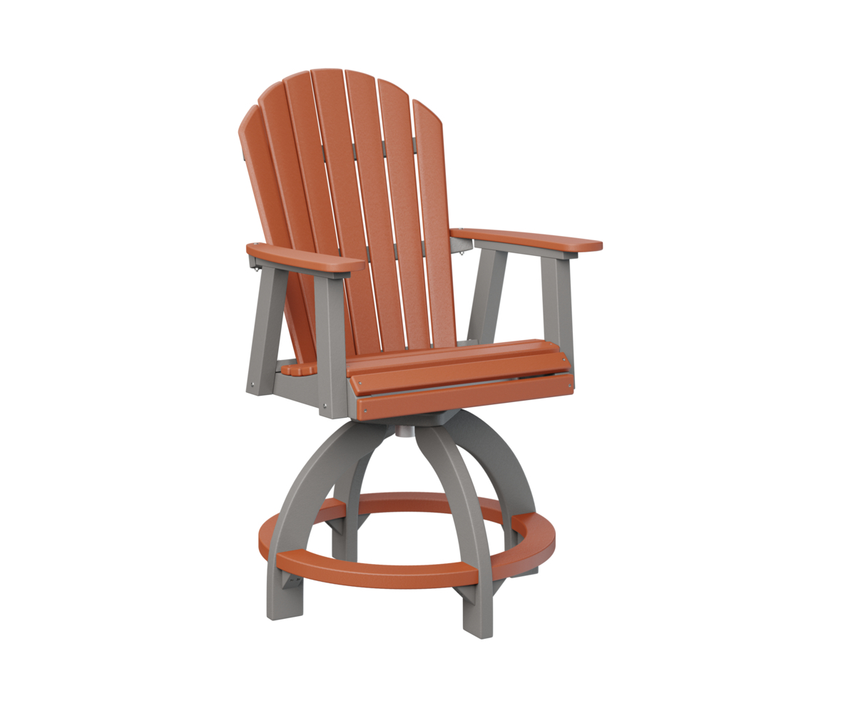 Comfo Back Swivel Counter Chair