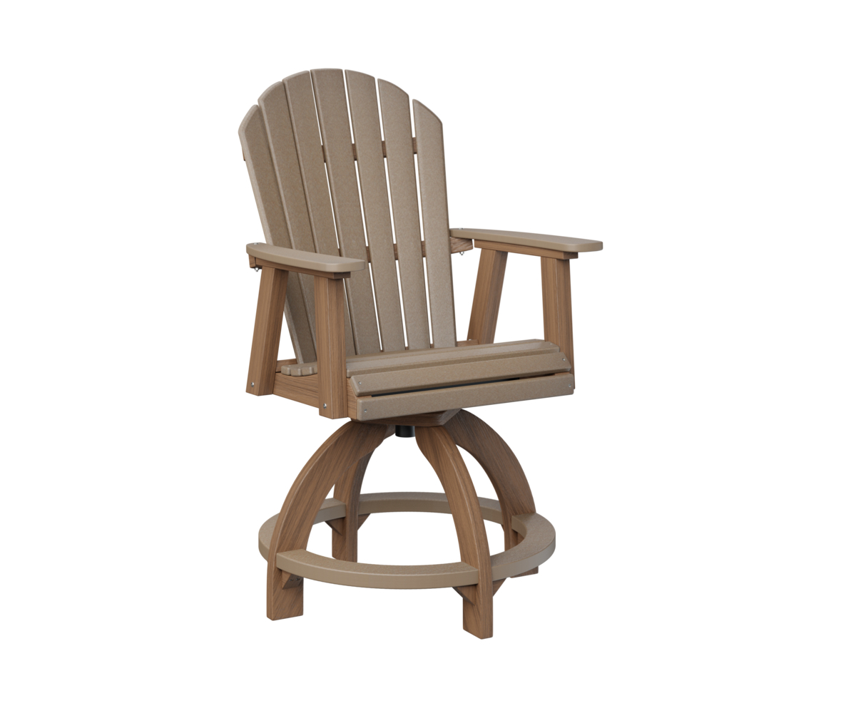 Comfo Back Swivel Counter Chair