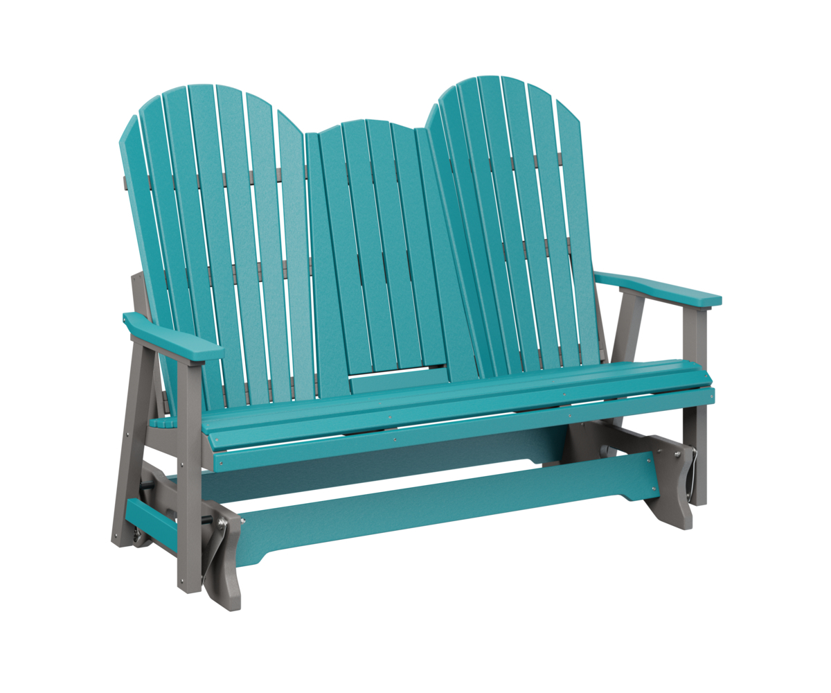 Comfo Back Three Seat Glider with Console