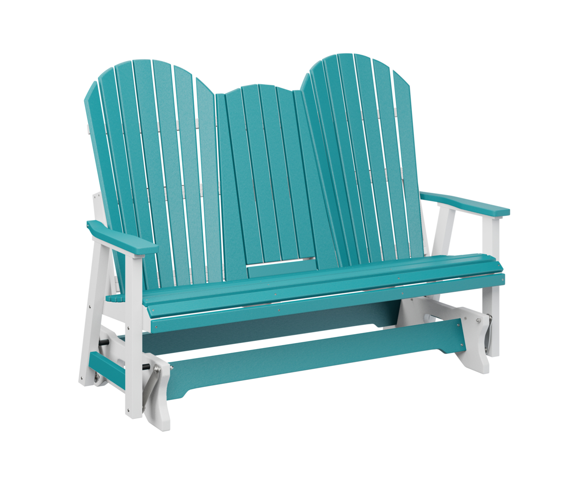 Comfo Back Three Seat Glider with Console