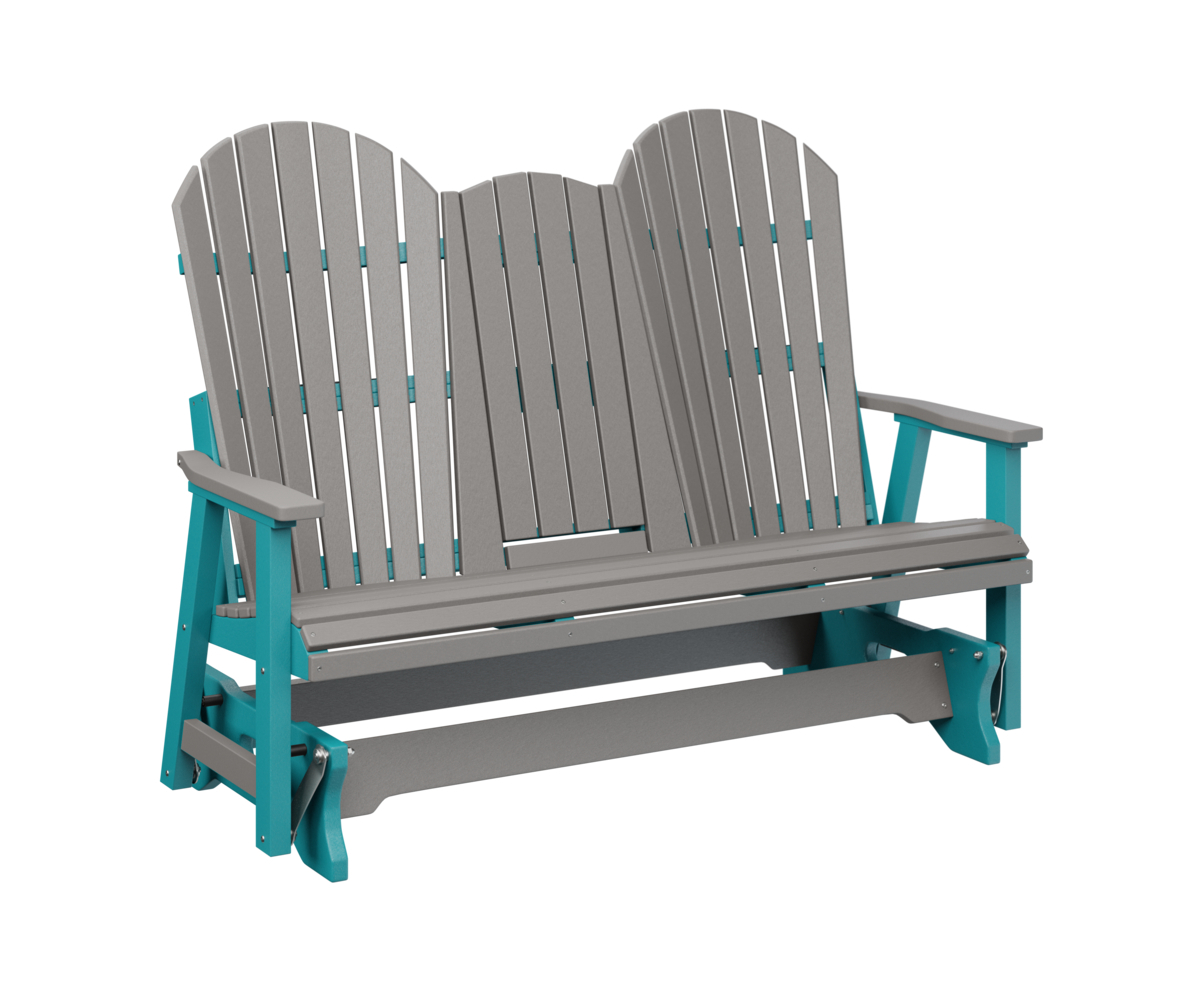 Comfo Back Three Seat Glider with Console