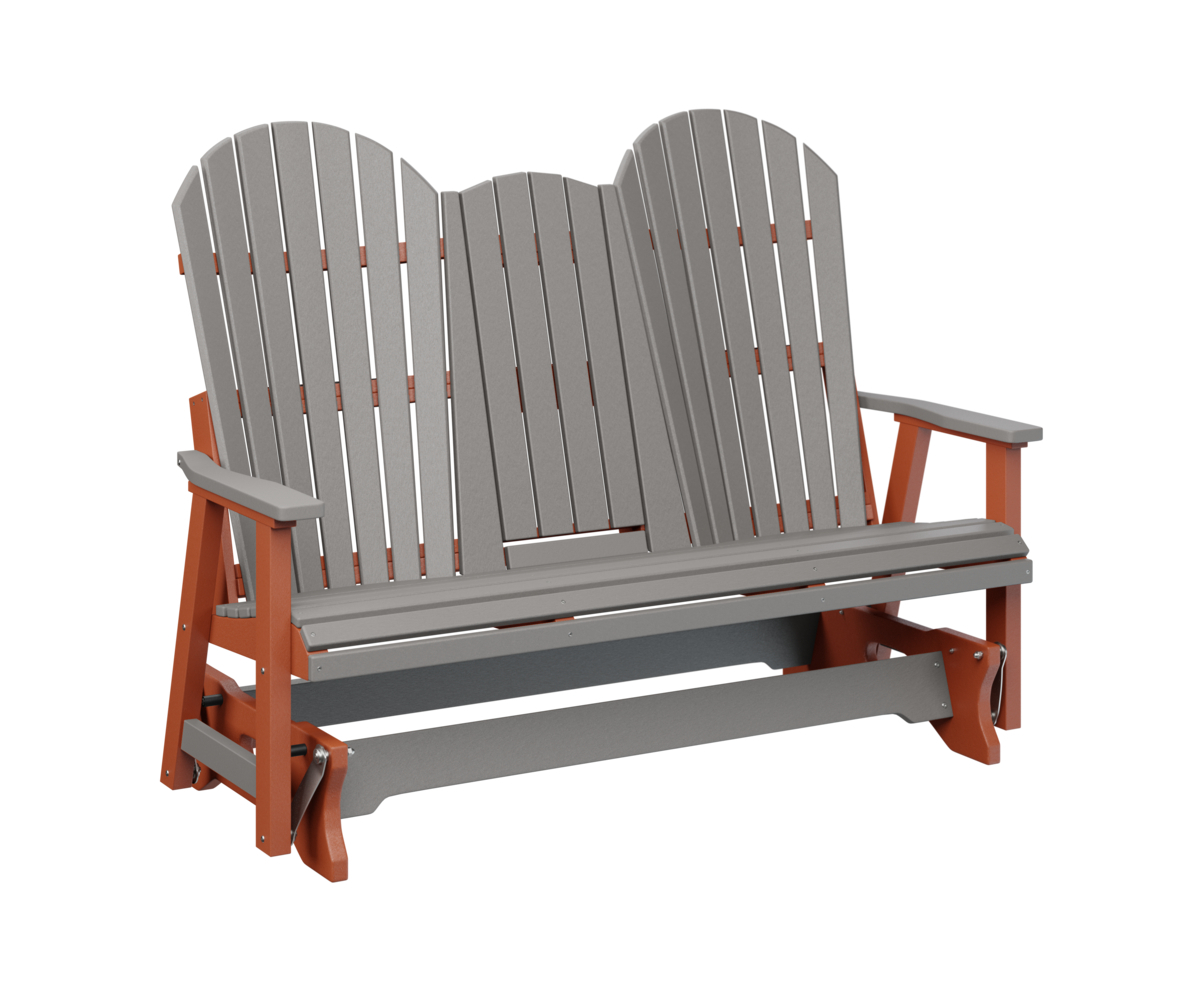 Comfo Back Three Seat Glider with Console