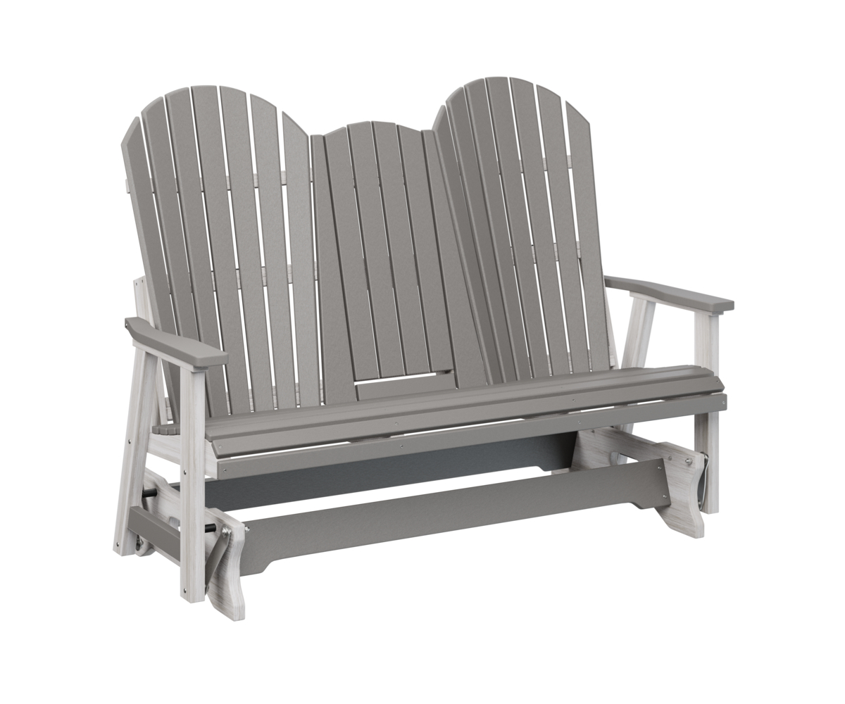 Comfo Back Three Seat Glider with Console