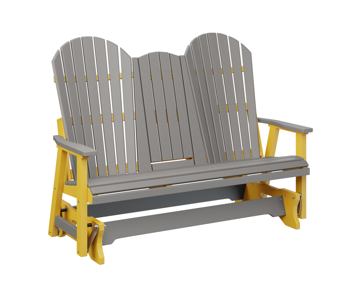 Comfo Back Three Seat Glider with Console