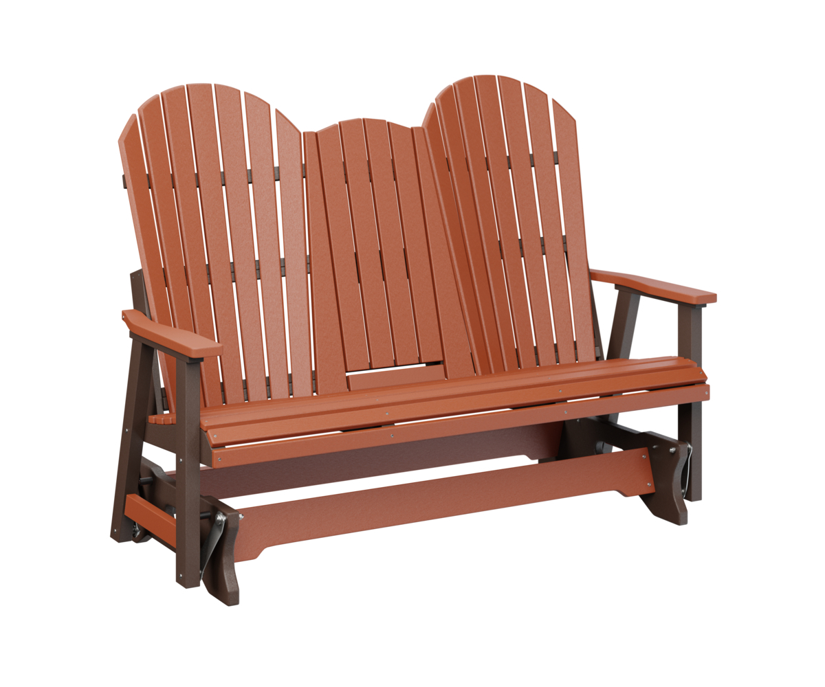 Comfo Back Three Seat Glider with Console