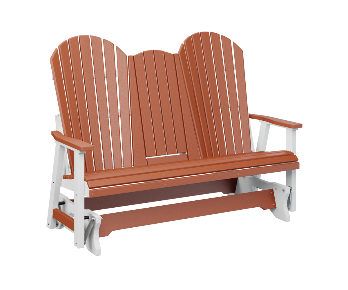 Comfo Back Three Seat Glider with Console
