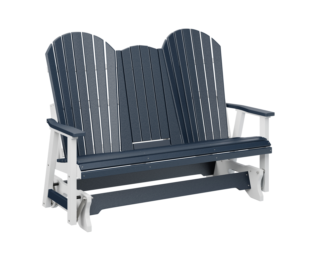 Comfo Back Three Seat Glider with Console