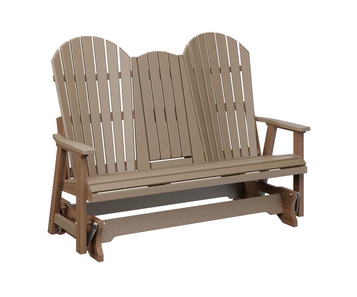 Comfo Back Three Seat Glider with Console