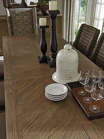 Cypress Point Pierpoint Double Pedestal Dining Table