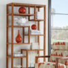 Palm Desert Bryce Raffia Etagere