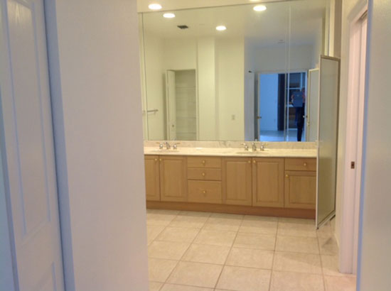 Bathroom Area Before