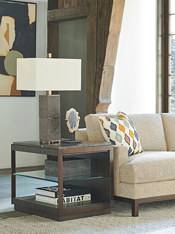 Park City Summit Rectangle End Table