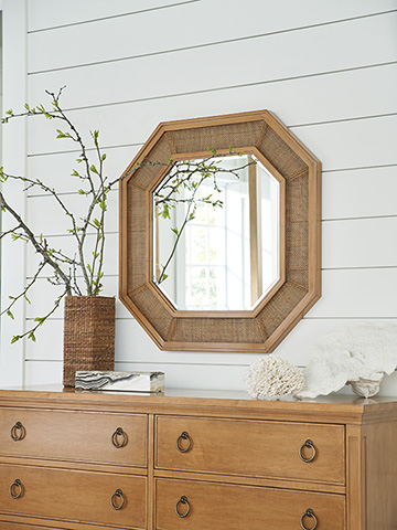 Barclay Butera Laguna Thalia Octagonal Mirror
