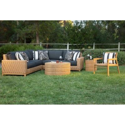 Avalon Wicker Storage Coffee Table