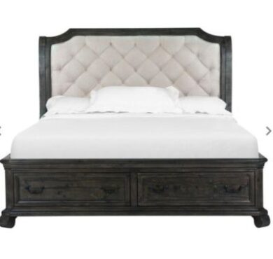 Queen Sleigh Storage Bed