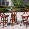 Cuba Swivel Armless Barstool