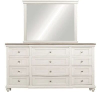 Dresser and Mirror
