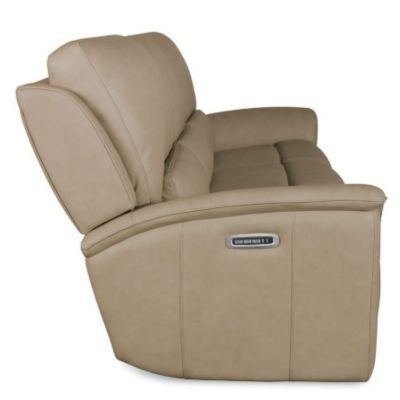 Hurricane Power Recliner Sofa with Power Headrest and Lumbar