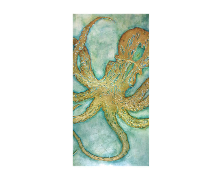 Octopus unframed artwork