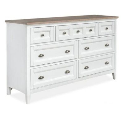 Two Tone Drawer Dresser
