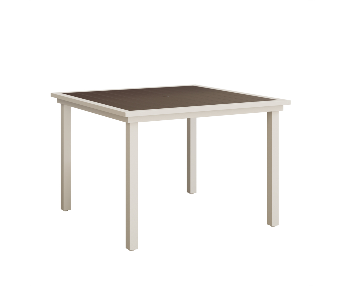 44″ Square Poly Dining Table