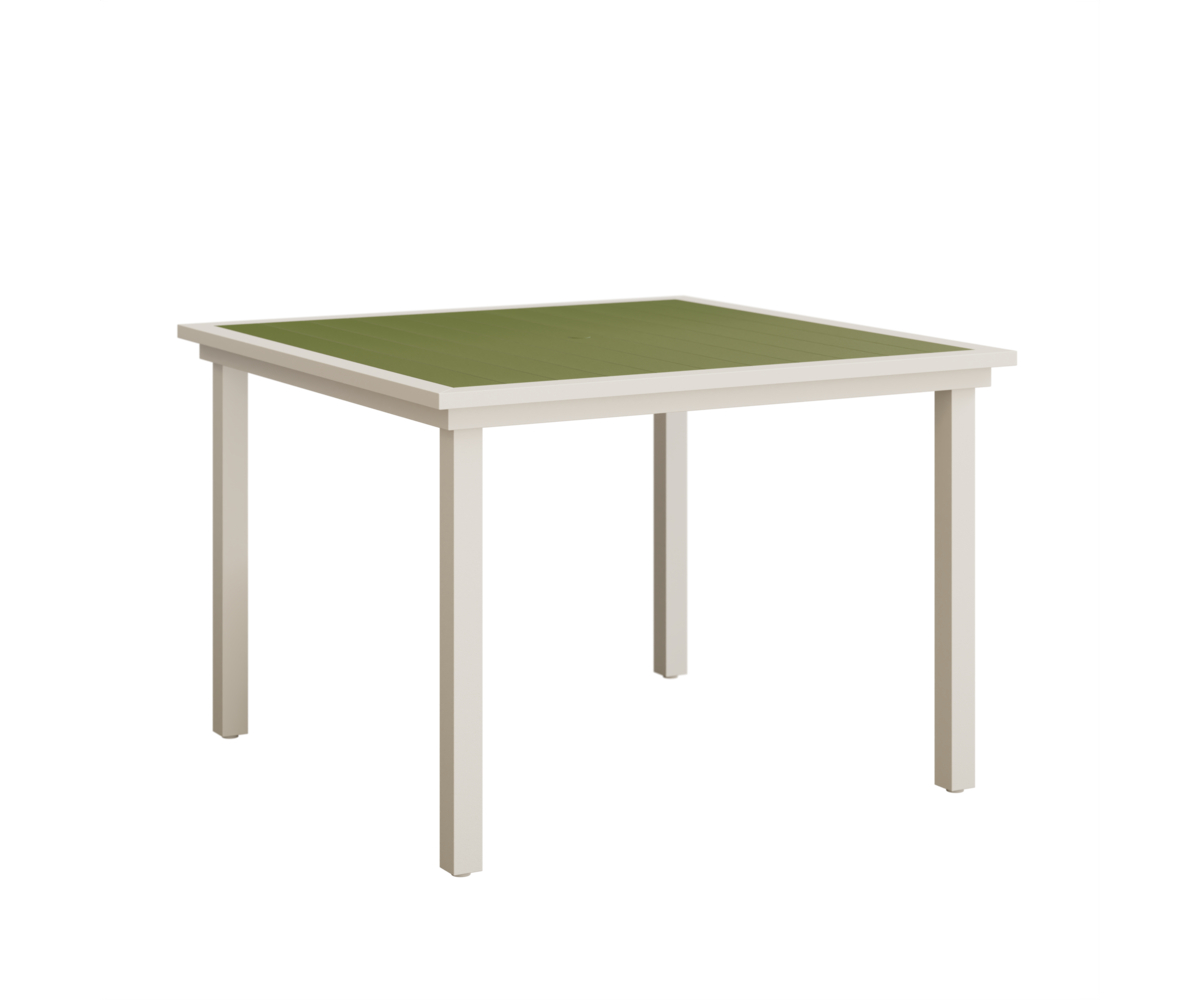 44″ Square Poly Dining Table