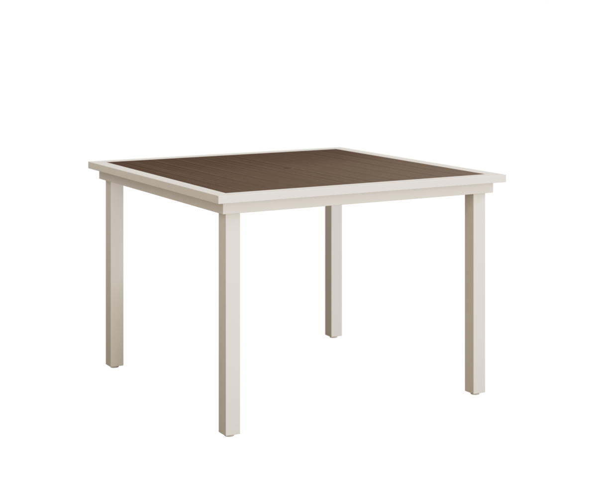 44″ Square Poly Dining Table