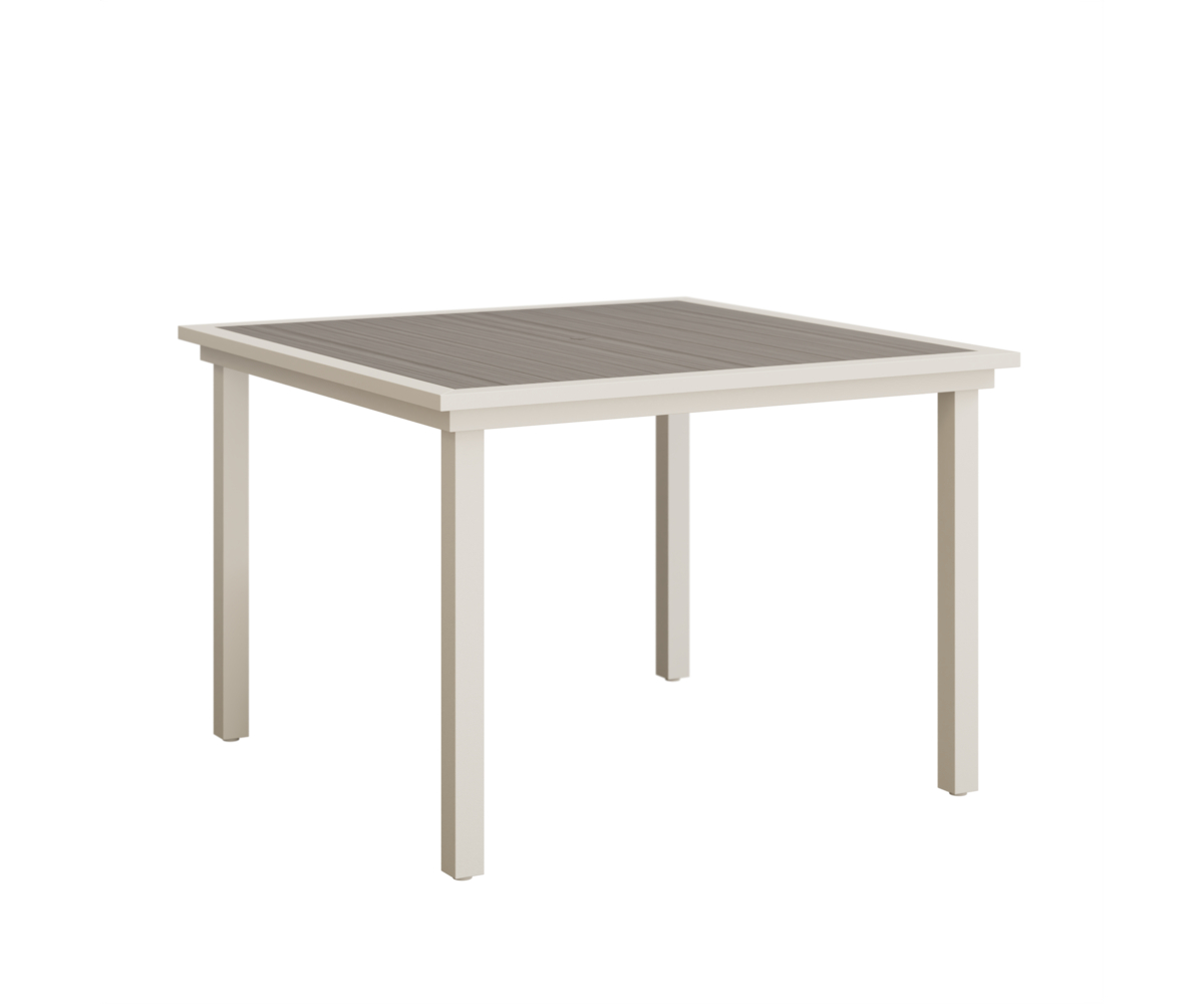 44″ Square Poly Dining Table