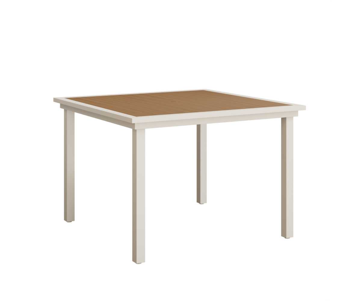 44″ Square Poly Dining Table