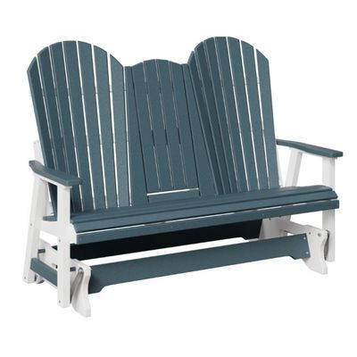 Comfo Back Three Seat Glider with Console